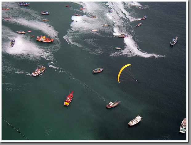 Landing at Cavancha with Northern Wind